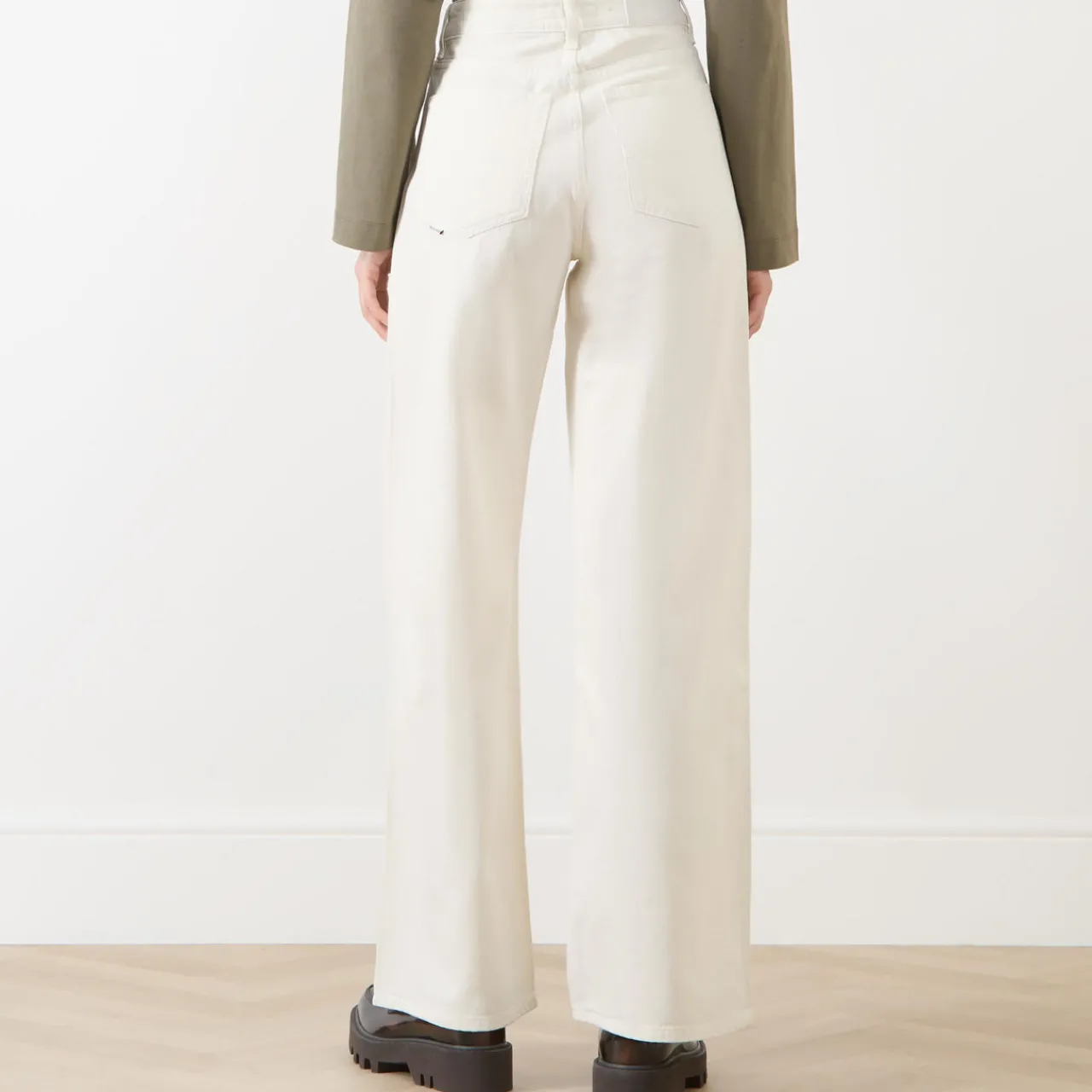 Discount High-Rise Wide Leg Jeans Women Denim