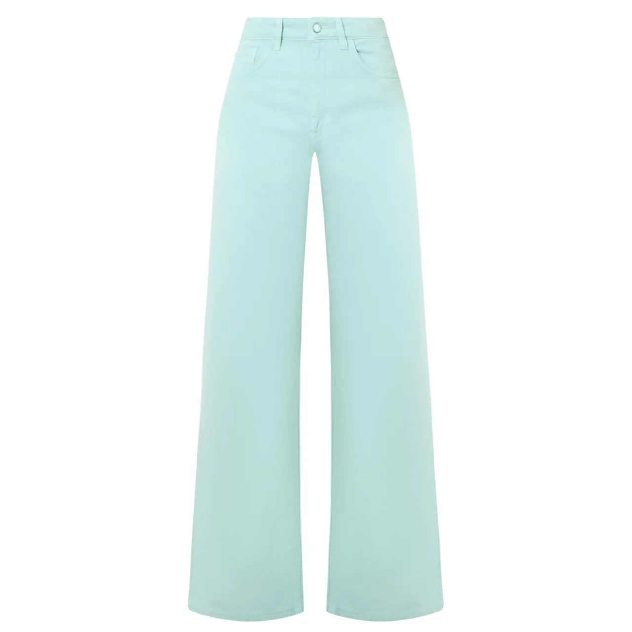 Outlet High-Rise Wide Leg Jeans Women Denim