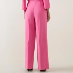 Clearance High-Rise Wide Leg Trousers Women Trousers & Shorts