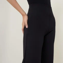 Discount High-Rise Wide Leg Trousers Women Trousers & Shorts