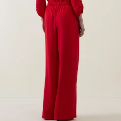 Sale High-Rise Wrap Trousers Women Trousers & Shorts