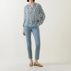 Best High-Stretch Straight Leg Jeans Women Denim
