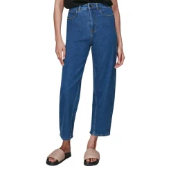Best High-Waist Barrel Leg Jeans Women Denim