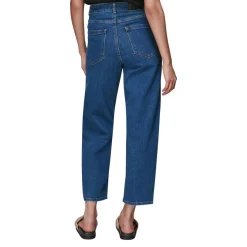 Best High-Waist Barrel Leg Jeans Women Denim