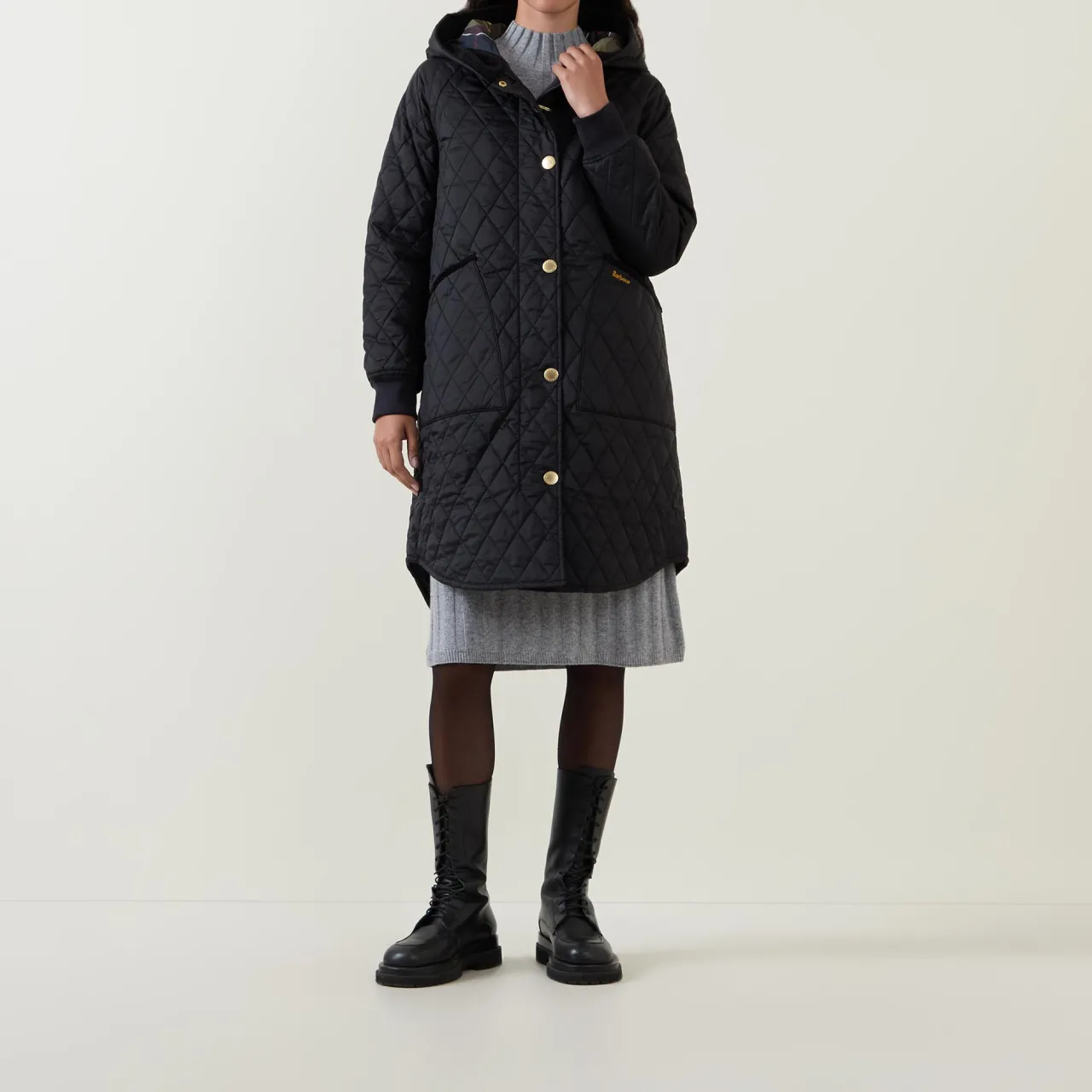 Discount Hilary Quilted Long Jacket Women Coats & Jackets