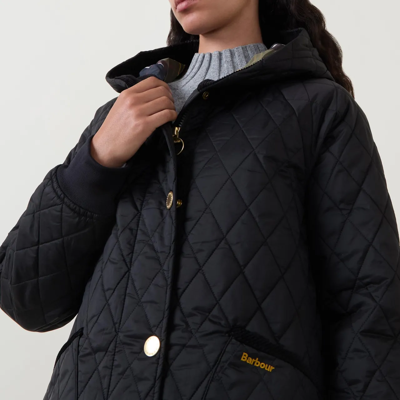 Discount Hilary Quilted Long Jacket Women Coats & Jackets