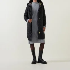 Discount Hilary Quilted Long Jacket Women Coats & Jackets