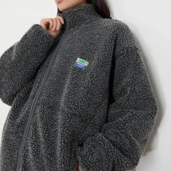 New Hoktown Teddy Fleece Jacket Women Coats & Jackets