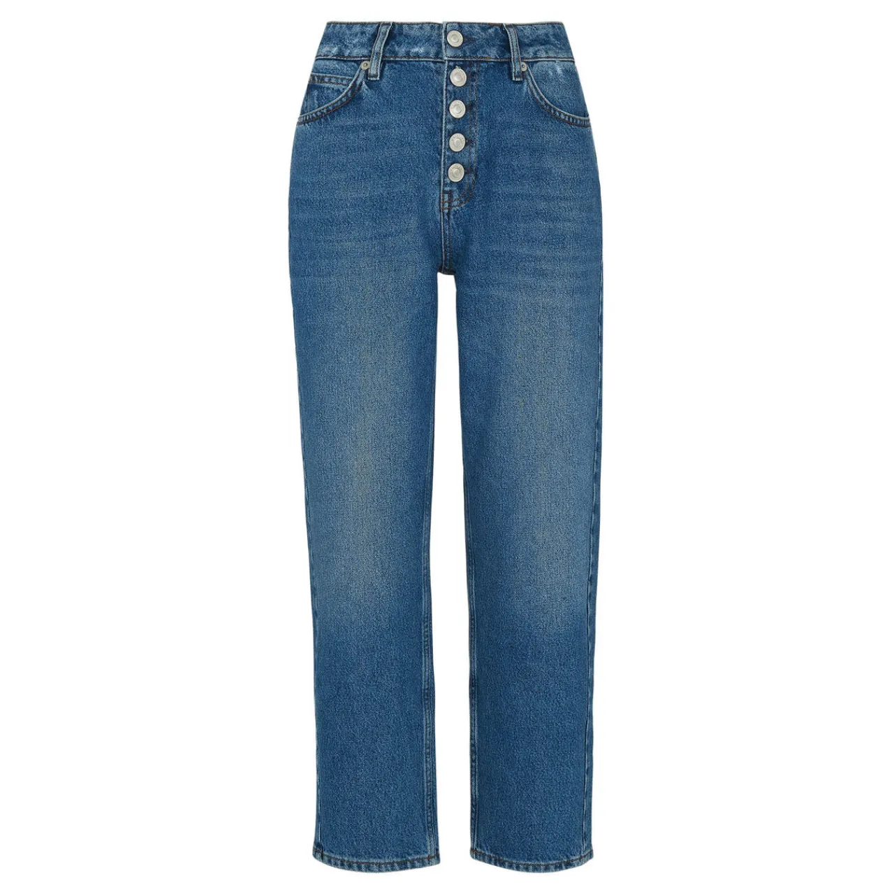 Discount Hollie Button Front Jeans Women Denim