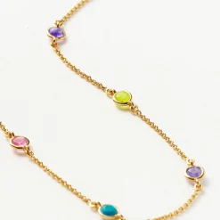 Clearance Hot Rox Multi Gemstone Choker Women Necklaces