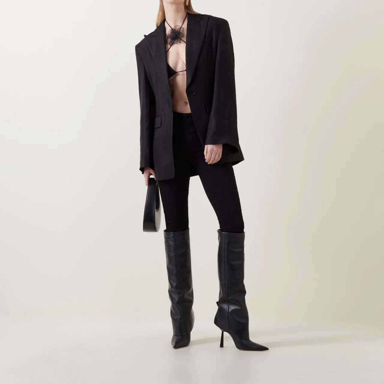 Hot Hoxton High-Rise Skinny Jeans Women Denim