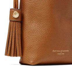 New Hudson Pebbled Leather Crossbody Pouch Women Crossbody Bags