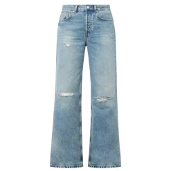 Hot Hugh High-Rise Wide Leg Jeans Women Denim