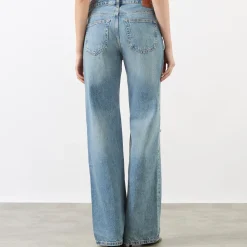 Hot Hugh High-Rise Wide Leg Jeans Women Denim