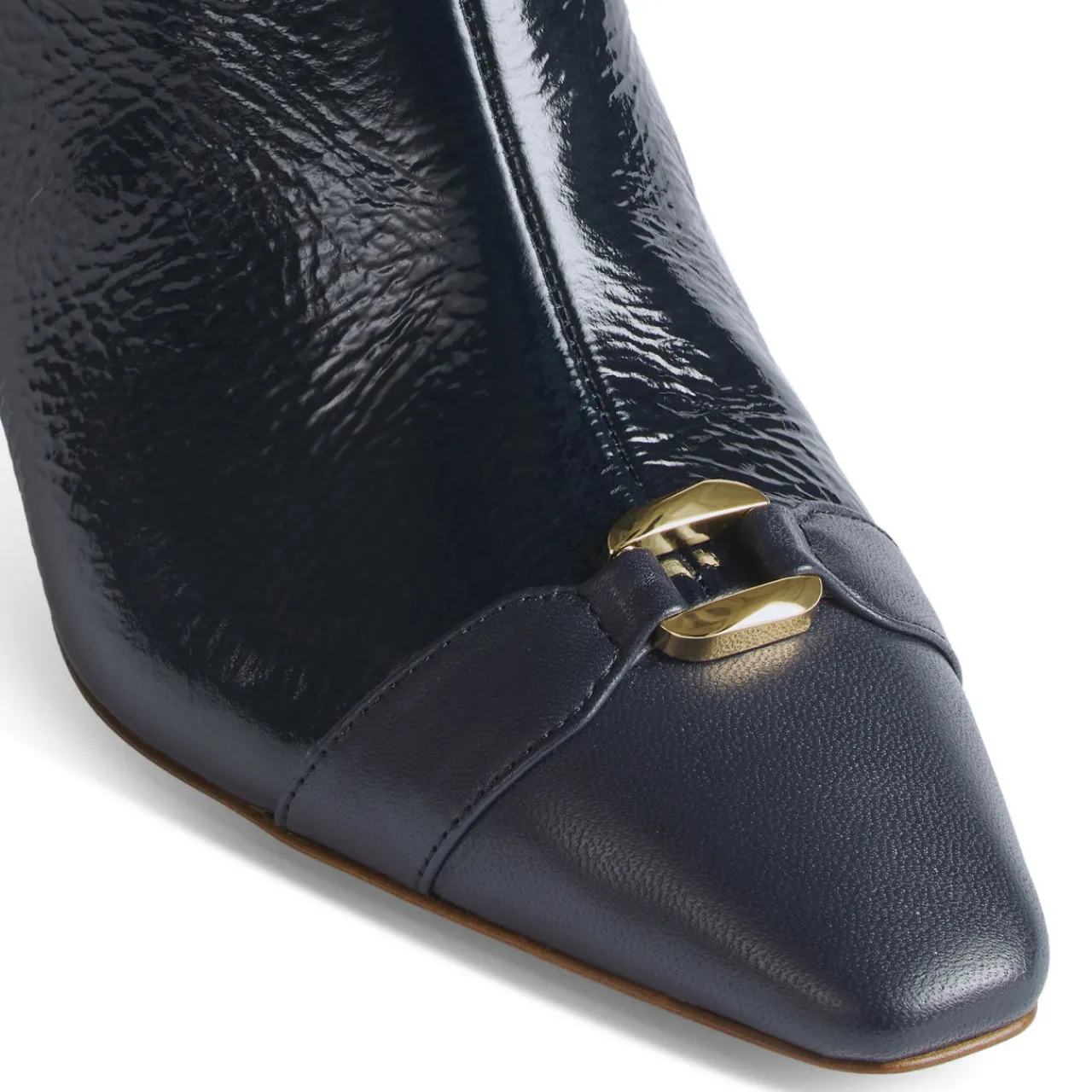 Online Hylda Textured Leather Boots Women Boots