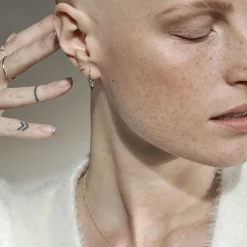 Hot Icon 9kt Spike Huggies Women Earrings