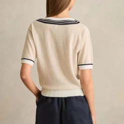 New Ida Fine-Knit Cricket Top Women Sweaters & Cardigans