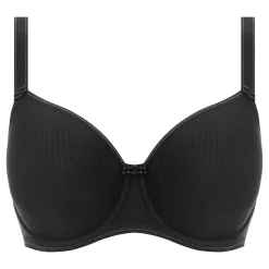 Clearance Idol Balcony Bra Black Women Lingerie