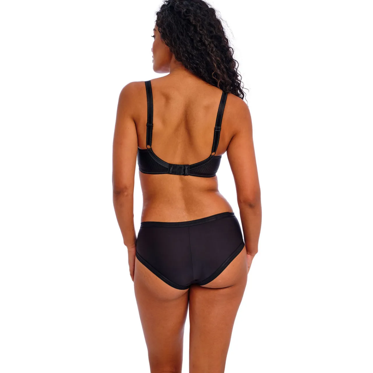 Clearance Idol Balcony Bra Black Women Lingerie