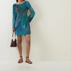 Ilse Ibiza Night Mini Dress Women Dresses