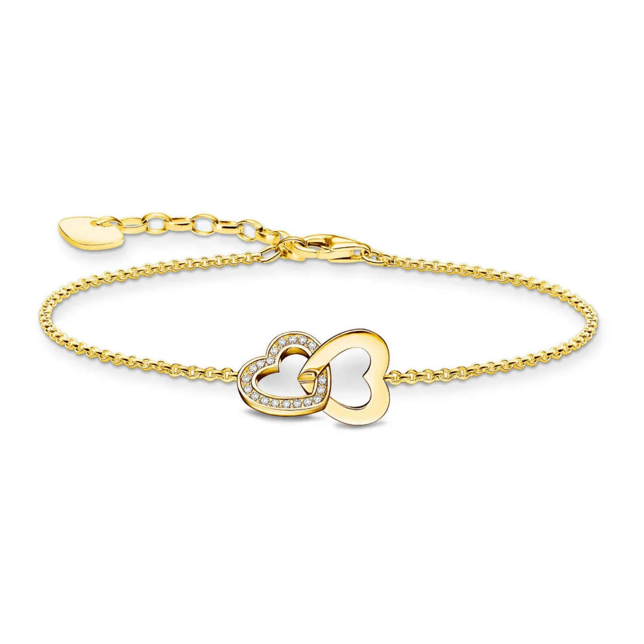 Discount Intertwined Heart Pendant Bracelet Women Bracelets