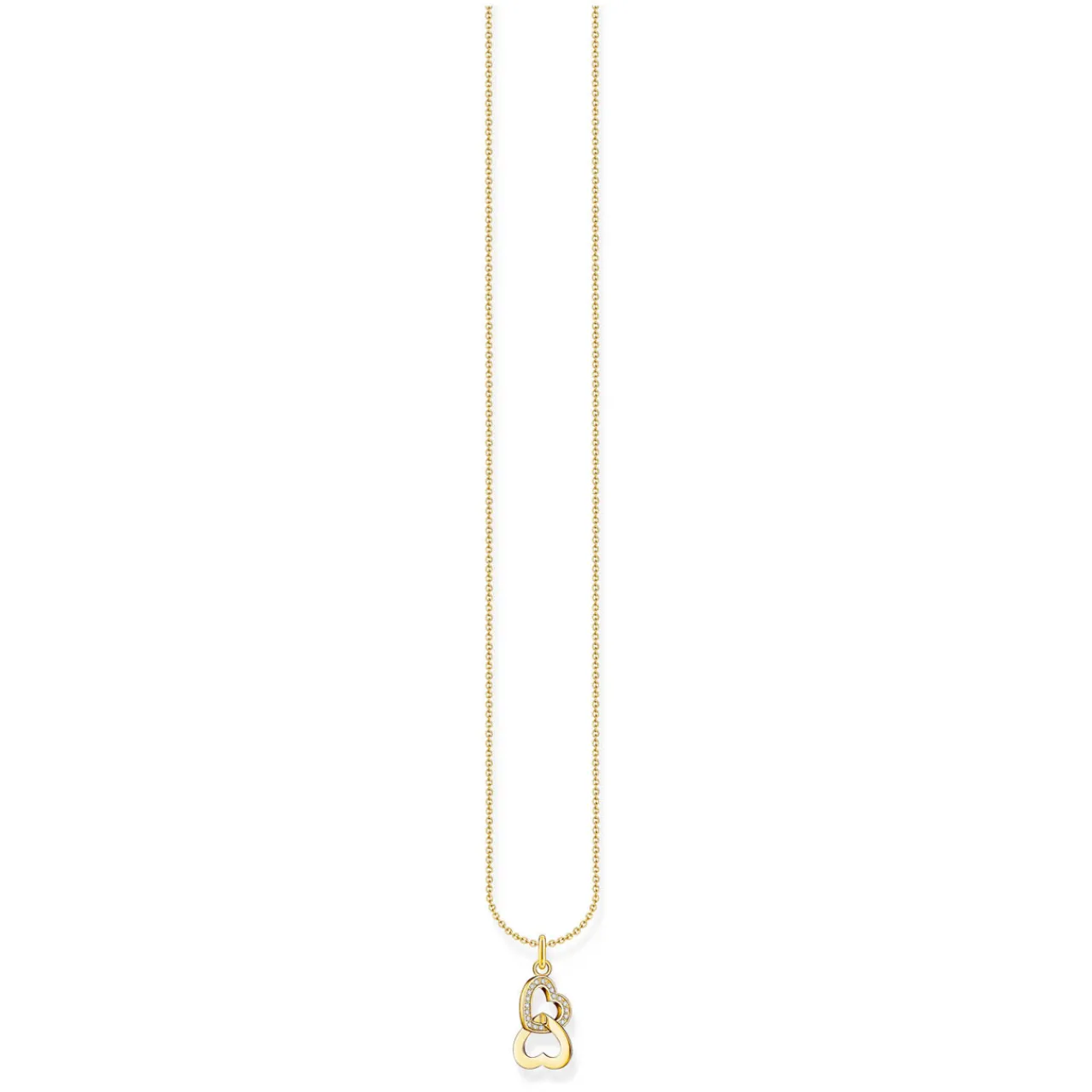 Online Intertwined Hearts Necklace Women Necklaces