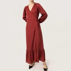 Outlet Ioana Ruffle Wrap Dress Women Dresses