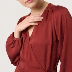Outlet Ioana Ruffle Wrap Dress Women Dresses