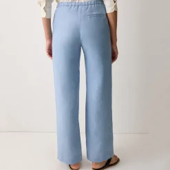 Clearance Irish Linen Palazzo Trousers Women Trousers & Shorts