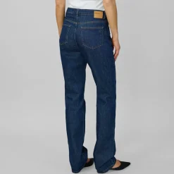 Hot Isa 139 High-Rise Straight Leg Jeans Women Denim