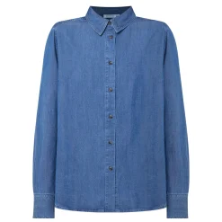 Ishana Denim Shirt Women Tops