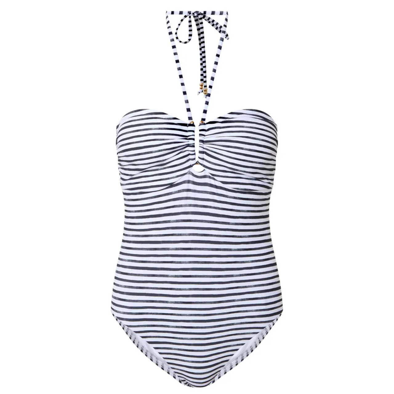 Best Isla Palm Bandeau One-Piece Swimsuit Women Swimwear & Beachwear