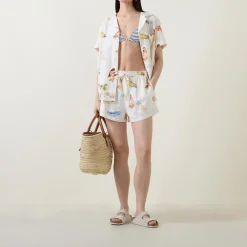 Outlet Isla Palm Shirt Women Swimwear & Beachwear