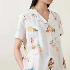 Outlet Isla Palm Shirt Women Swimwear & Beachwear