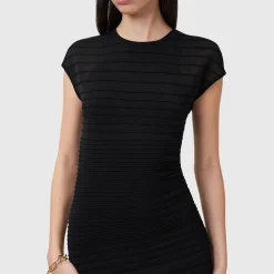 Clearance Ivana Striped Column Dress Women Dresses