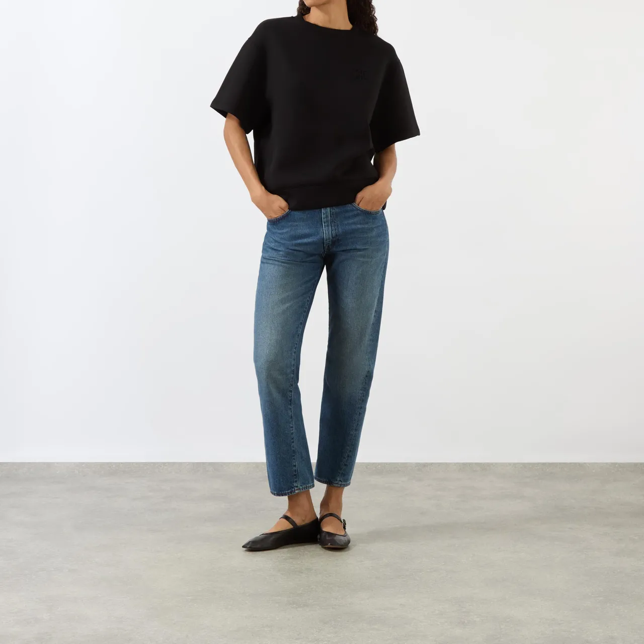 Outlet Jadon Monogram Logo T-Shirt Women Tops