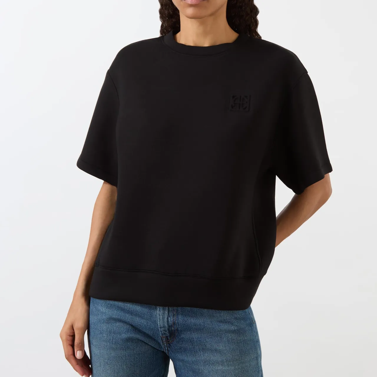 Outlet Jadon Monogram Logo T-Shirt Women Tops