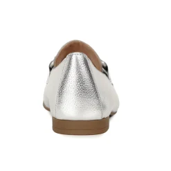 Discount Jangle Metallic Leather Loafers Women Loafers