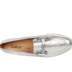 Discount Jangle Metallic Leather Loafers Women Loafers