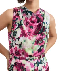 Online Janina Belted Floral Dress Women Dresses