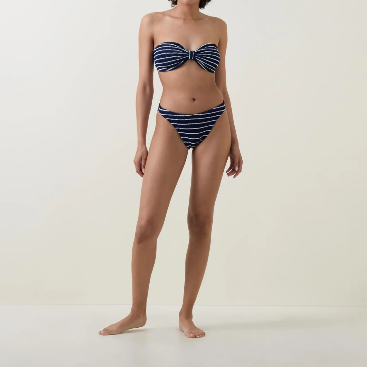 Sale Jean Strapless Bikini Set Women Swimwear & Beachwear