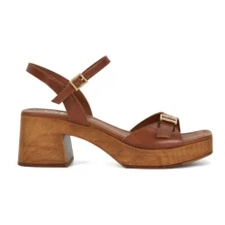 Jeane Skinny Strap Block Heels Women Heels