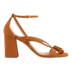 Online Jeanie Tassel Heeled Sandals Women Heels