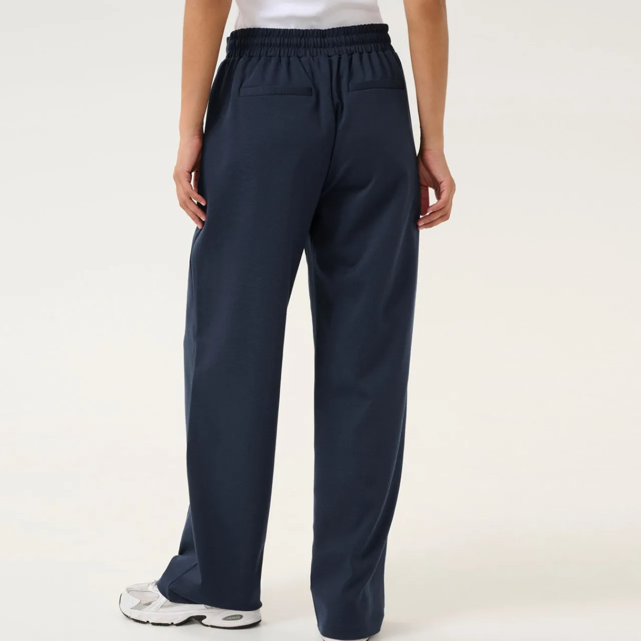 Discount Jenny Tie-Waist Wide Leg Trousers Women Trousers & Shorts