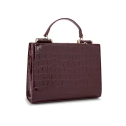 Hot Jessica 2 Croc-Embossed Mini Tote Bag Women Crossbody Bags|Top Handle Bags