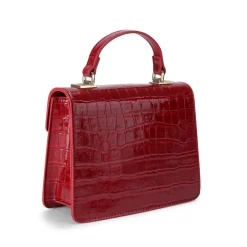 New Jessica Croc-Embossed Top Handle Bag Women Crossbody Bags|Top Handle Bags