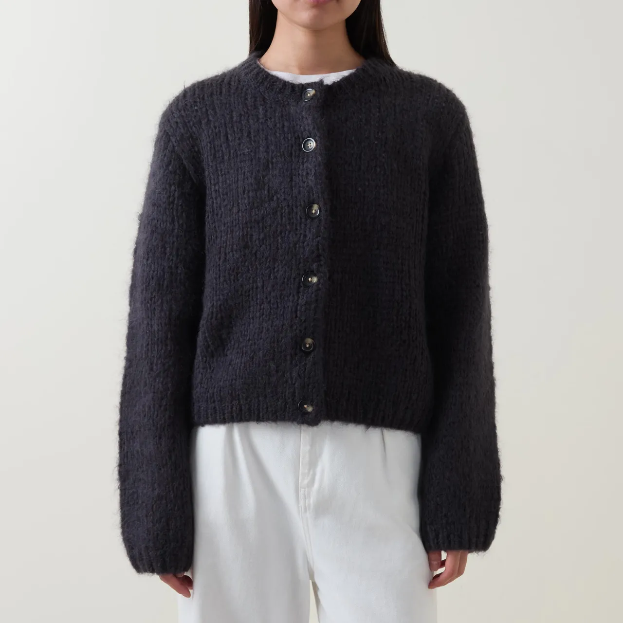 New Jetra Knitted Cardigan Women Sweaters & Cardigans