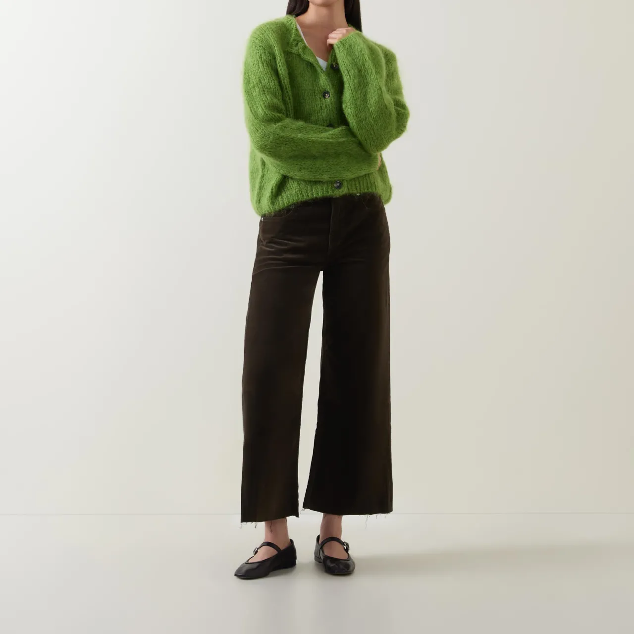 Online Jetra Knitted Cardigan Women Sweaters & Cardigans