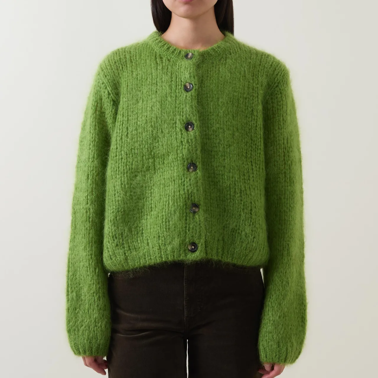 Online Jetra Knitted Cardigan Women Sweaters & Cardigans