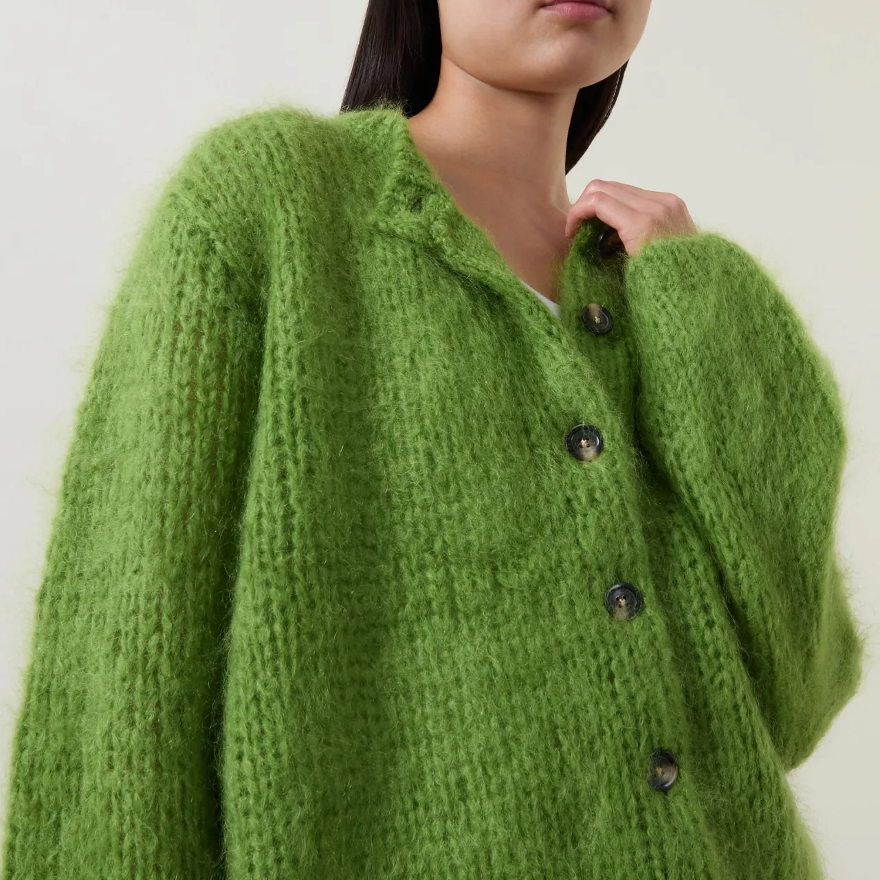 Online Jetra Knitted Cardigan Women Sweaters & Cardigans